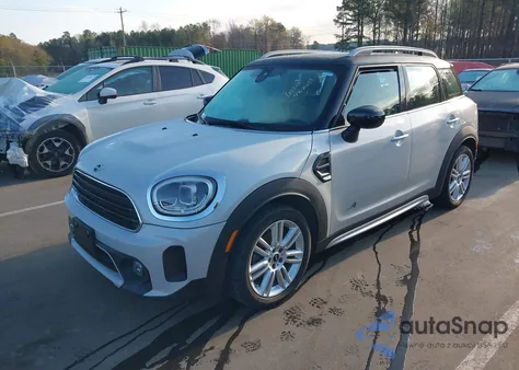 2022 Mini Countryman Cooper from USA, damaged, VIN WMZ43BR0XN3N47791